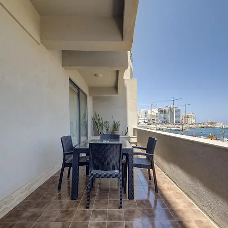 Dolce Far Niente Sea Front 3bd Sleeps 8 * Sliema
