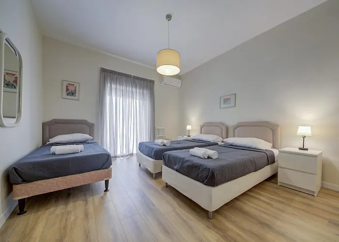 Dolce Far Niente Sea Front 3bd Sleeps 8 公寓 斯利马